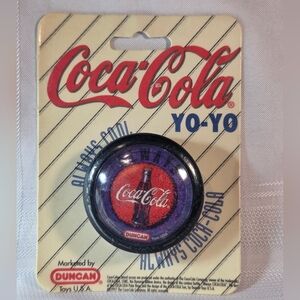 Coca Cola Yo-Yo with Red and Black Design